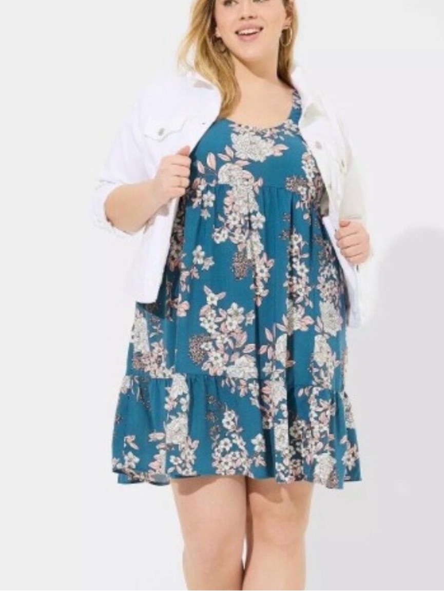 Torrid Challis Tank Mini Dress
